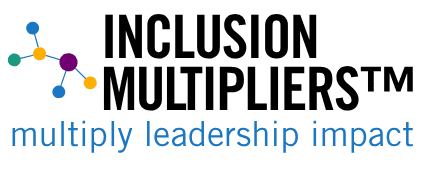 Colored dots with "multiply leadership impact" text.